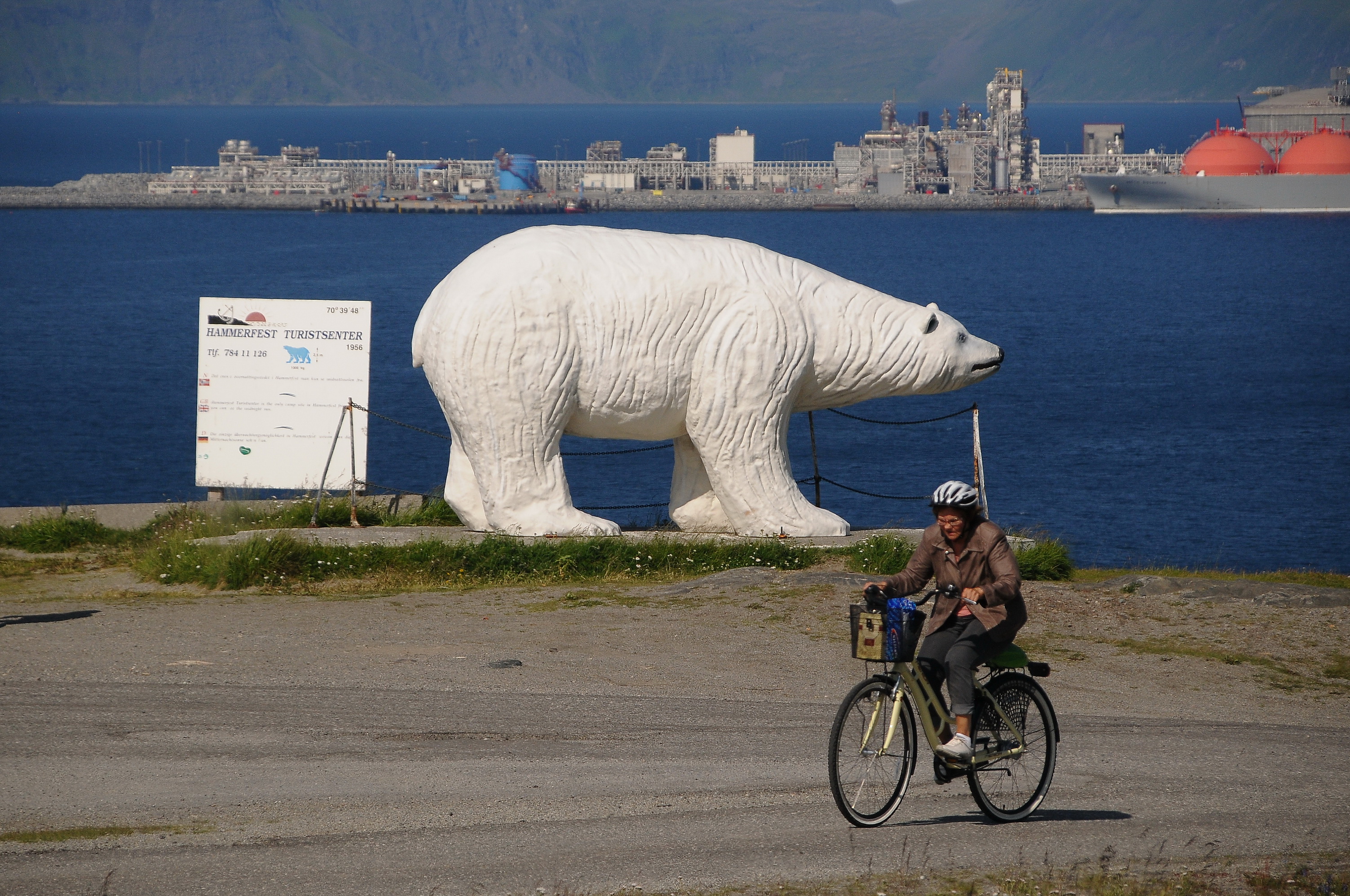 Frühstück am Nordkap